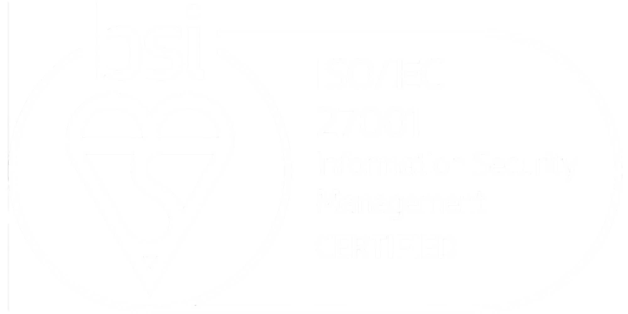 ISO/IEC 27001 BSI certification logo